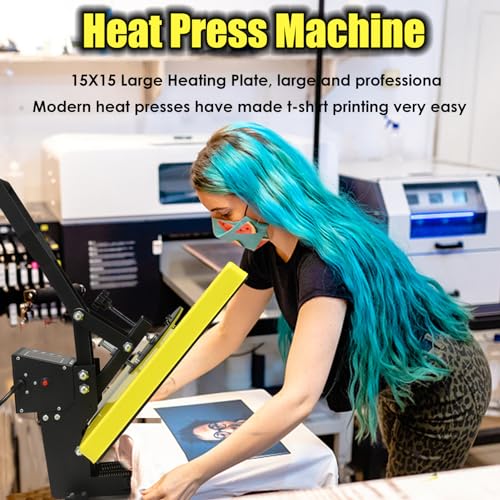 15x15 Slide Out Heat Press Machine for Sublimation