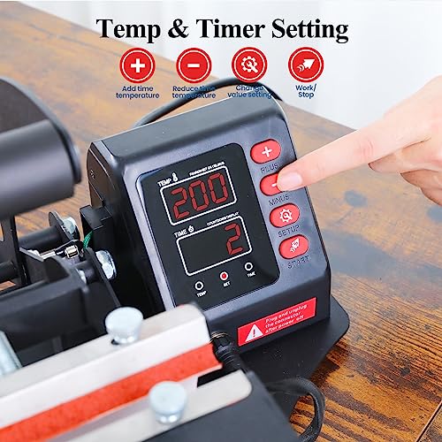 Sublimation Tumbler Heat Press Machine for DIY Prints