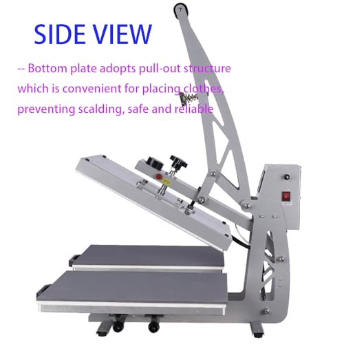 16x24 Dual Platen Heat Press Machine - 110V Sublimation T-Shirt Press