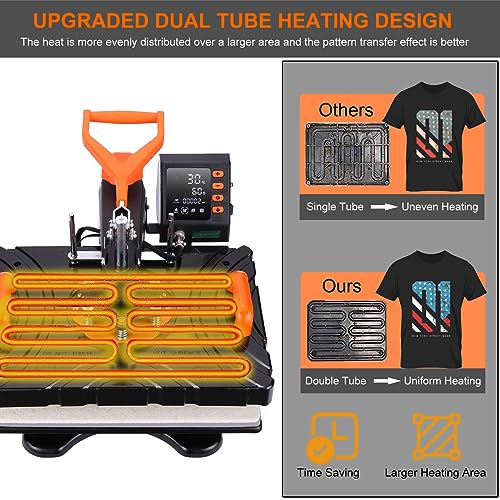 Whubefy 8 in 1 Combo Sublimation Printer