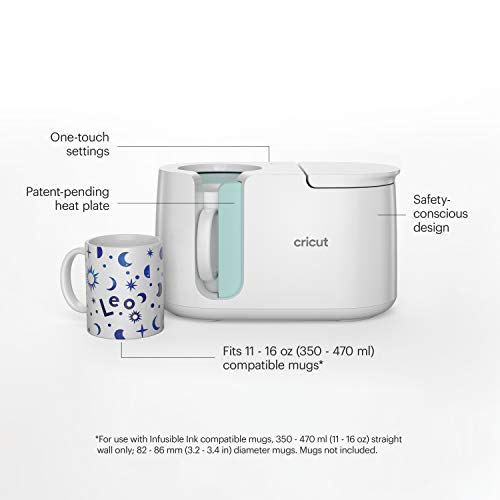 Cricut Mug Press for Sublimation Projects, One-Touch Setting