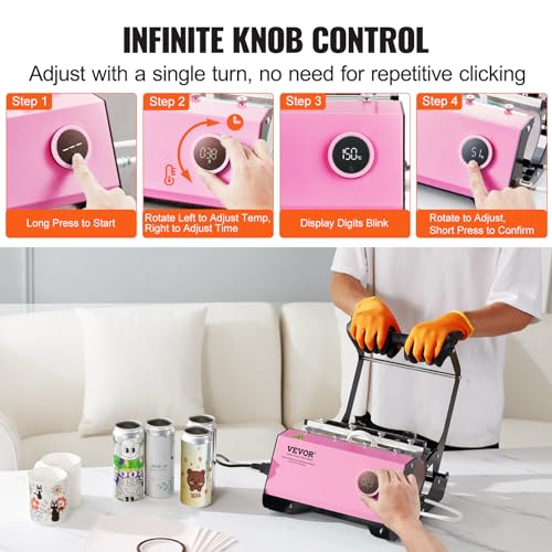 VEVOR Tumbler Heat Press for Sublimation Tumblers