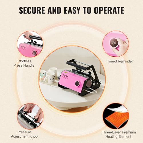 VEVOR Tumbler Heat Press for Sublimation Tumblers