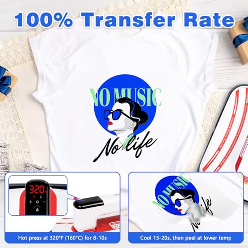 A4 Sublimation Heat Transfer Paper - 60 Sheets