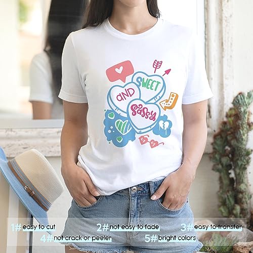 Solid Color Sublimation Transfer Sheets for Tumbler T-Shirts