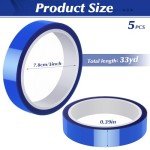 Fyguard 5 Rolls Blue Sublimation Heat Tape