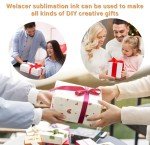 Welacer 440ML Sublimation Ink Autofill Bottles