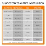 Joyberg 8.5x11 Inch Sublimation Transfer Paper