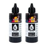 Koala 200ML Black Sublimation Ink Refill Bottles