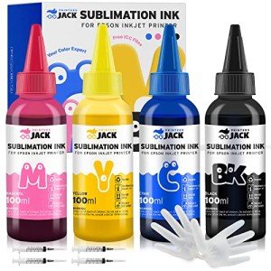 Printers Jack 400ML Sublimation Ink for Inkjet Printers