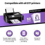 Vintalie A4 DTF Transfer Film - 50 Sheets
