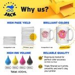 Printers Jack 400ML Sublimation Ink for Inkjet Printers