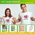 CenDale DTF Transfer Film and Powder Kit