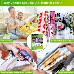 CenDale DTF Transfer Film and Powder Kit