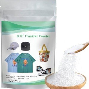 White DTF Powder for Sublimation Printers 500g