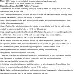 Welacer DTF Transfer Film Roll for Sublimation