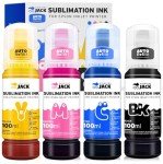 Printers Jack Auto Refilled Sublimation Ink Bottles