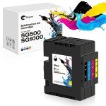 Hiipoo Sublimation Ink Cartridge Pack for Sawgrass