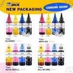 Printers Jack Auto Refilled Sublimation Ink Bottles