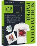 Colemoly 8.5x11 Inch Sublimation Paper - 210 Sheets
