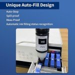 GUBFFON 552 Ink Bottle 6-Pack for Epson EcoTank