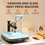 HTVRONT 15x15" Heat Press for T-shirt Sublimation