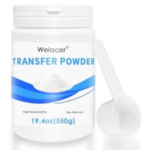 Welacer DTF Powder for Cotton Sublimation Printing