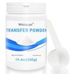 Welacer DTF Powder for Cotton Sublimation Printing