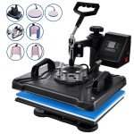 8-in-1 Digital Heat Press Machine for T-Shirts