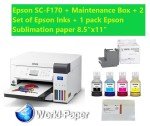 Epson F170 Sublimation Printer Bundle