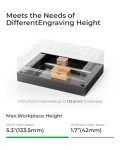 xTool S1 Riser Base for Thick Objects Engraving