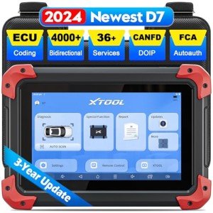 XTOOL D7 OBD2 Scanner with Advanced Features