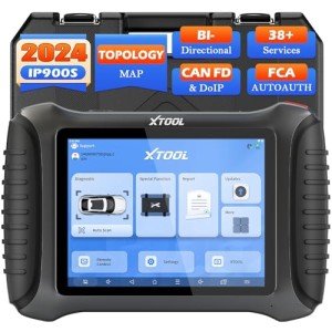 XTOOL IP900S Automotive Diagnostic Scanner, 38+ Services