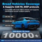 XTOOL D7S OBD2 Scanner with 36+ Resets