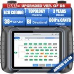 XTOOL D8S OBD2 Scanner with ECU Coding