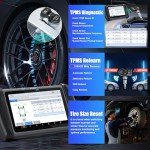 XTOOL IP819TP OBD2 Scanner with TPMS Features