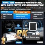 XTOOL D8W Wireless OBD2 Scanner with ECU Coding