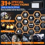 XTOOL IP616 OBD2 Scanner with 31+ Resets