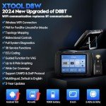XTOOL D8W Wireless OBD2 Bidirectional Scanner