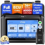 XTOOL D7W Wireless OBD2 Scanner & Diagnostic Tool