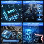 XTOOL D8W Wireless OBD2 Bidirectional Scanner