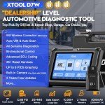XTOOL D7W Wireless OBD2 Scanner & Diagnostic Tool