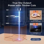 xTool D1 Pro 10W Laser Engraver - High Precision