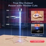 xTool D1 Pro 10W High-Precision Laser Cutter