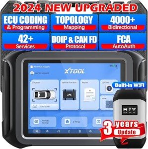 XTOOL D9S Pro OBD2 Scanner with ECU Coding