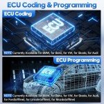 XTOOL D9S Pro OBD2 Scanner with ECU Coding