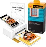 KODAK Dock Plus 4Pass Photo Printer Bundle