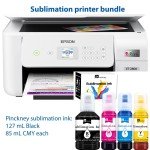 Epson EcoTank Sublimation Printer Bundle with Ink