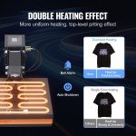 15x15 Heat Press for DIY T-Shirt Sublimation