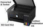 EcoTank Sublimation Printer with Ink and Paper Bundle